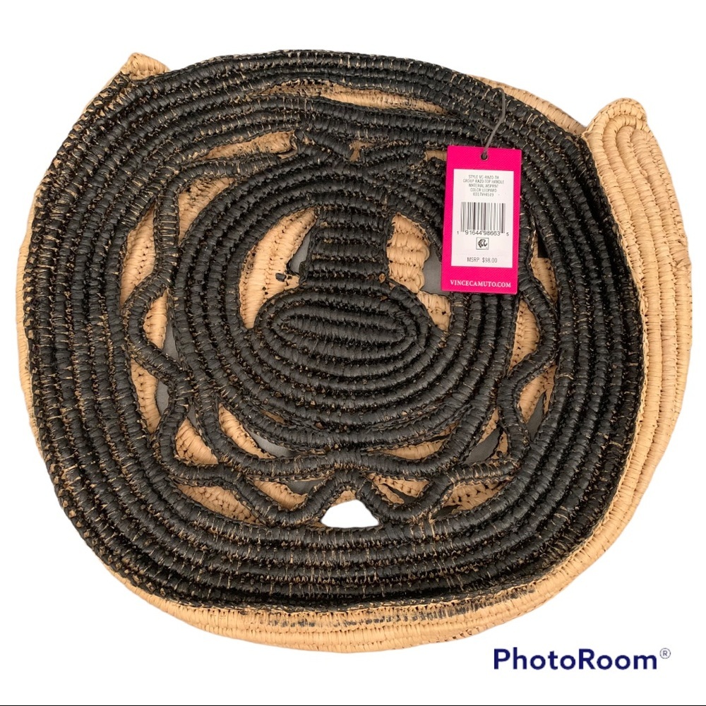 Vince Camuto Beach Straw Bag  NWT RTL $98